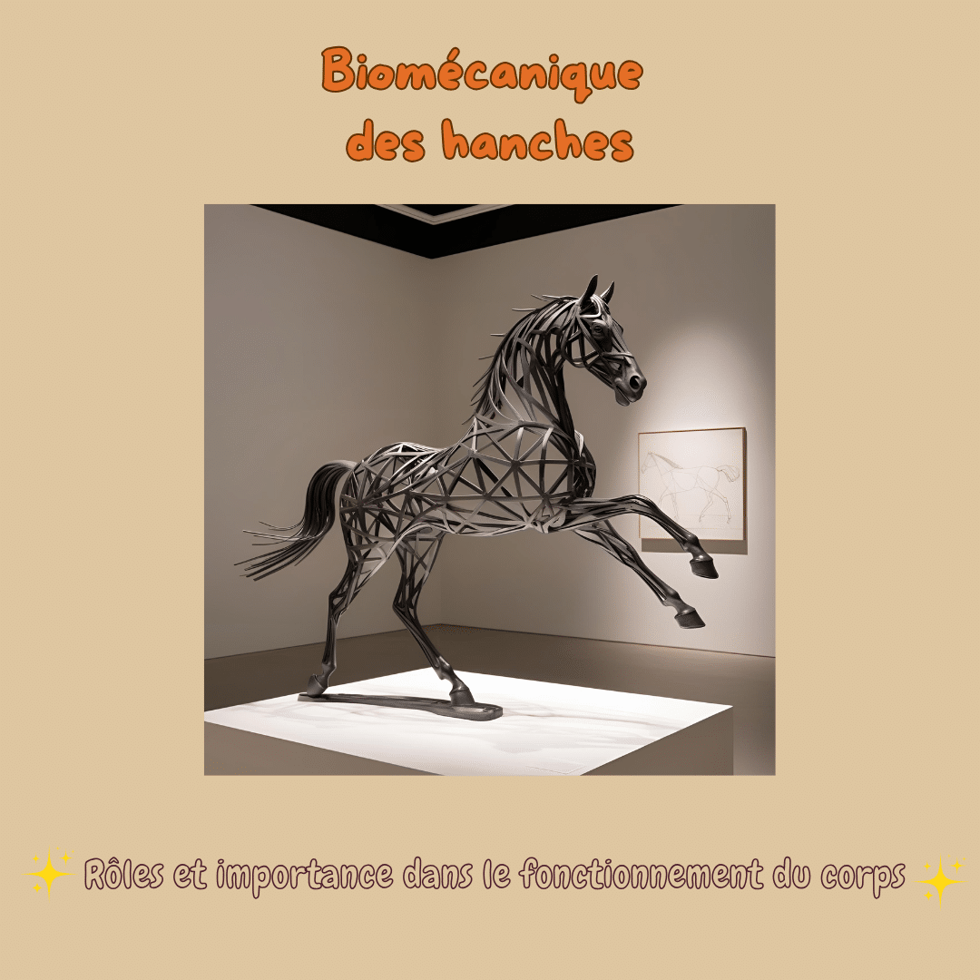 Biomécanique des hanches du cheval