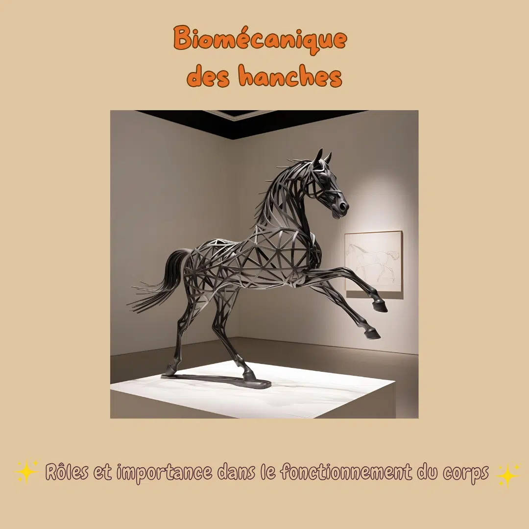 Biomécanique des hanches du cheval